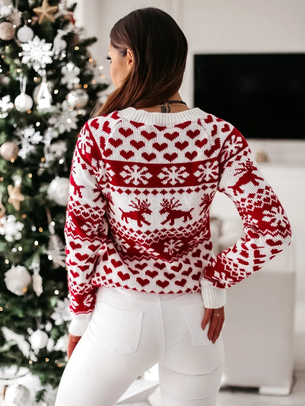 Jordis  Women's Christmas Sweater | Cozy Knit with Festive Design