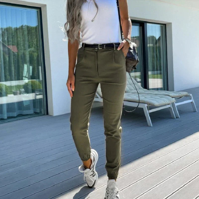 Helora Pants | Stylish Cotton Chino Pants