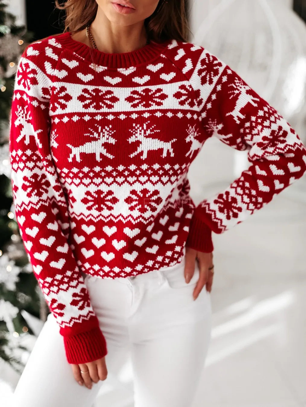 Jordis  Women's Christmas Sweater | Cozy Knit with Festive Design