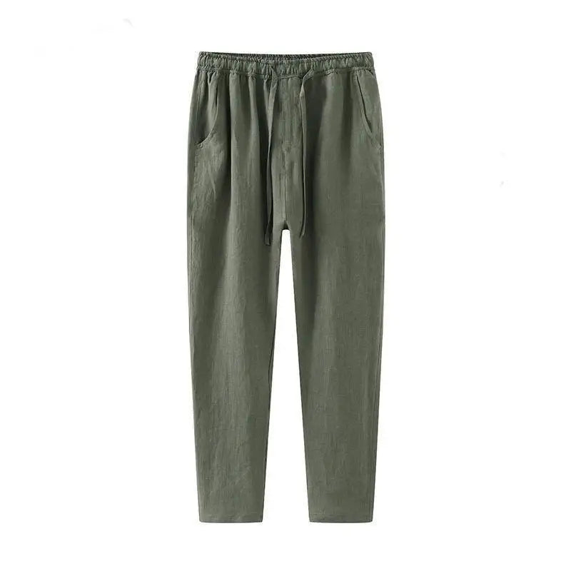 Griffin Trousers | Men's Lightweight Linen-Blend Pants