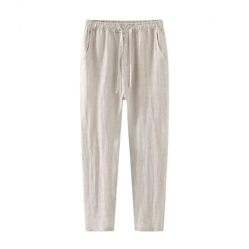 Griffin Trousers | Men's Lightweight Linen-Blend Pants