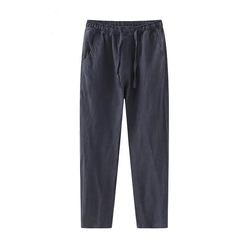 Griffin Trousers | Men's Lightweight Linen-Blend Pants