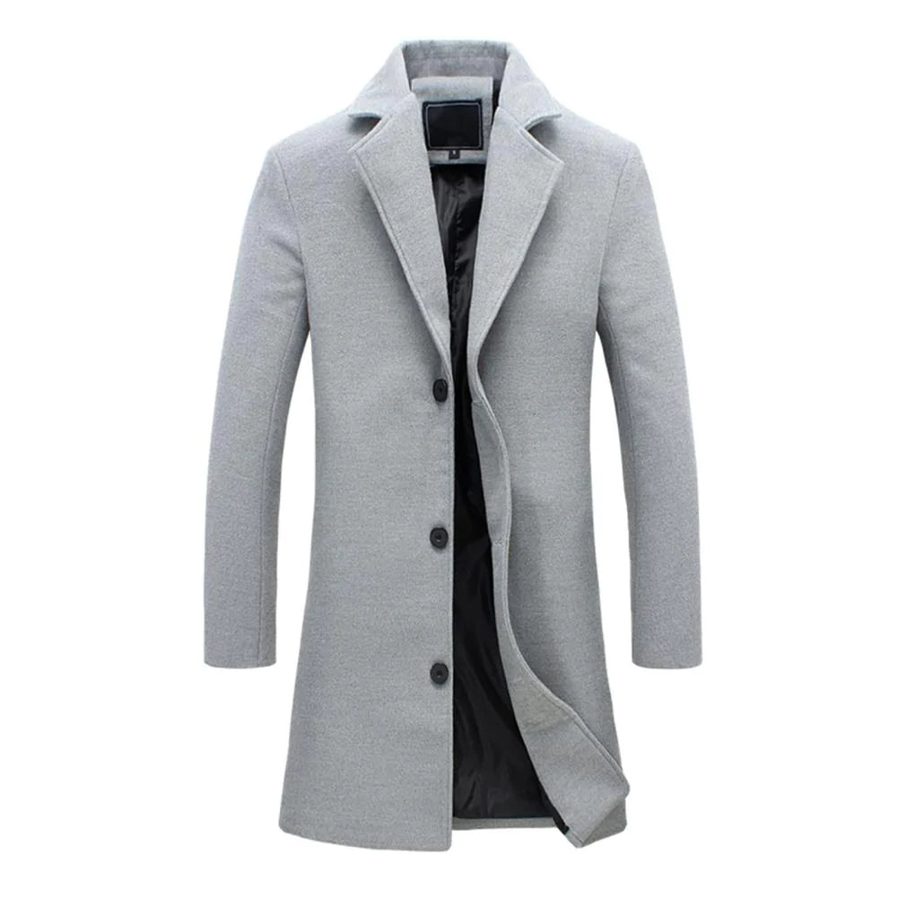 Hayden Coat | Men's Long Winter Coat