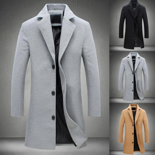 Hayden Coat | Men's Long Winter Coat