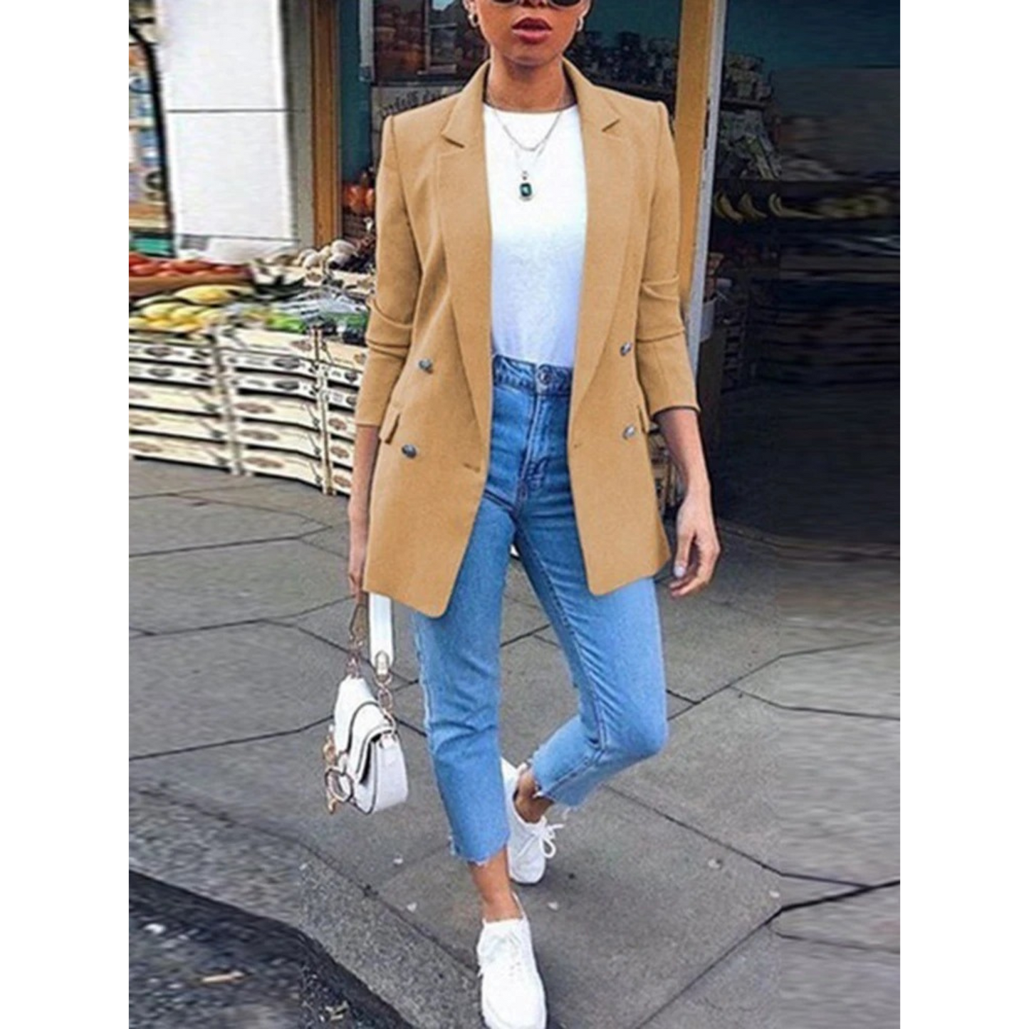 Yumi Blazer | Women’s Longline Blazer with Tailored Fit