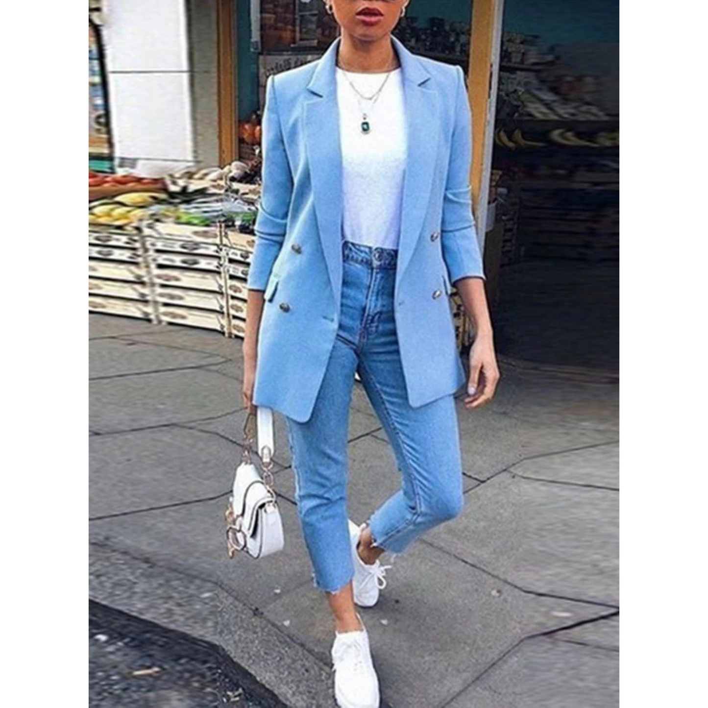 Yumi Blazer | Women’s Longline Blazer with Tailored Fit