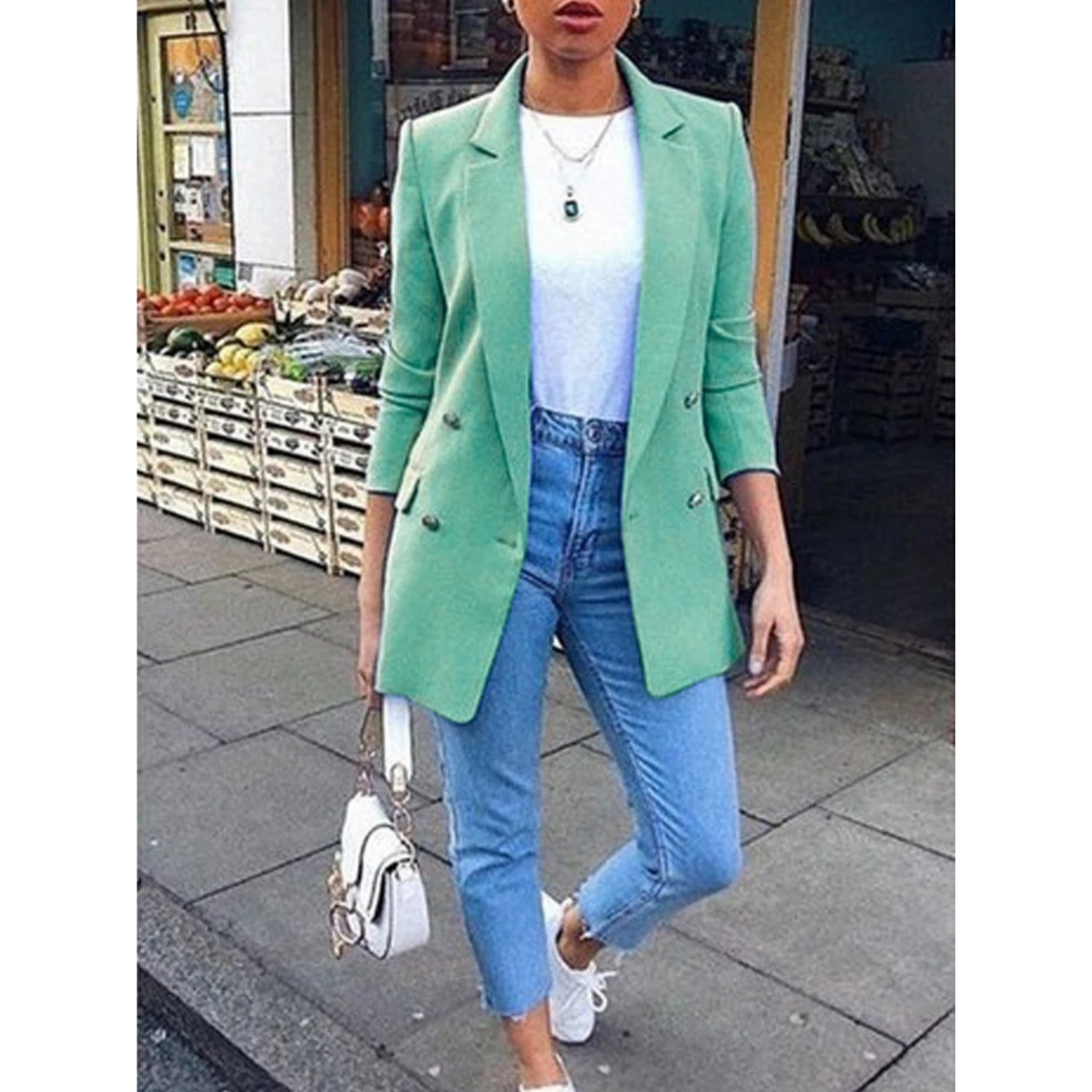Yumi Blazer | Women’s Longline Blazer with Tailored Fit
