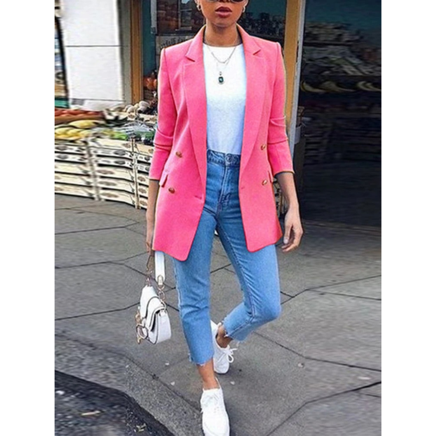 Yumi Blazer | Women’s Longline Blazer with Tailored Fit