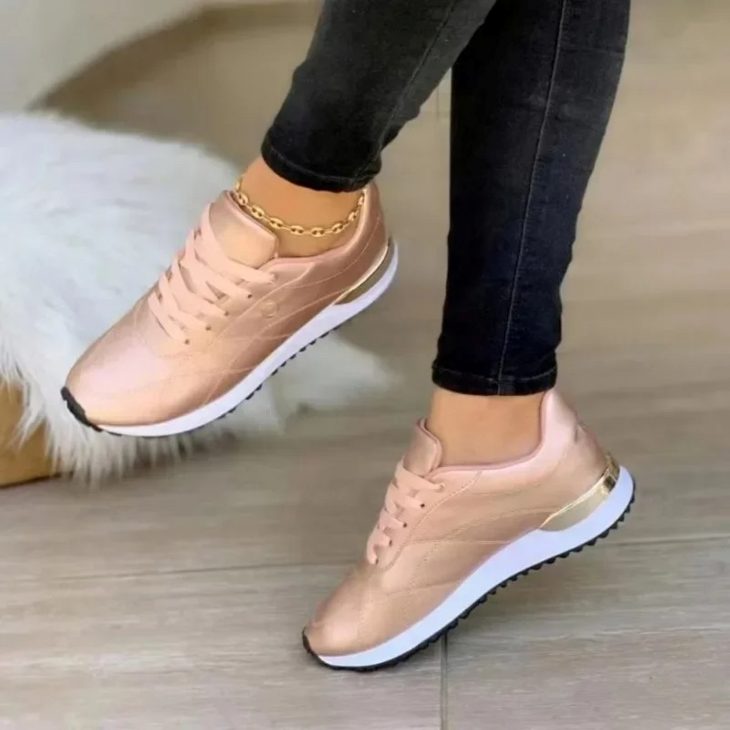 Yamina Sneakers | Women’s Sneakers with Soft Sole and Minimalist Style