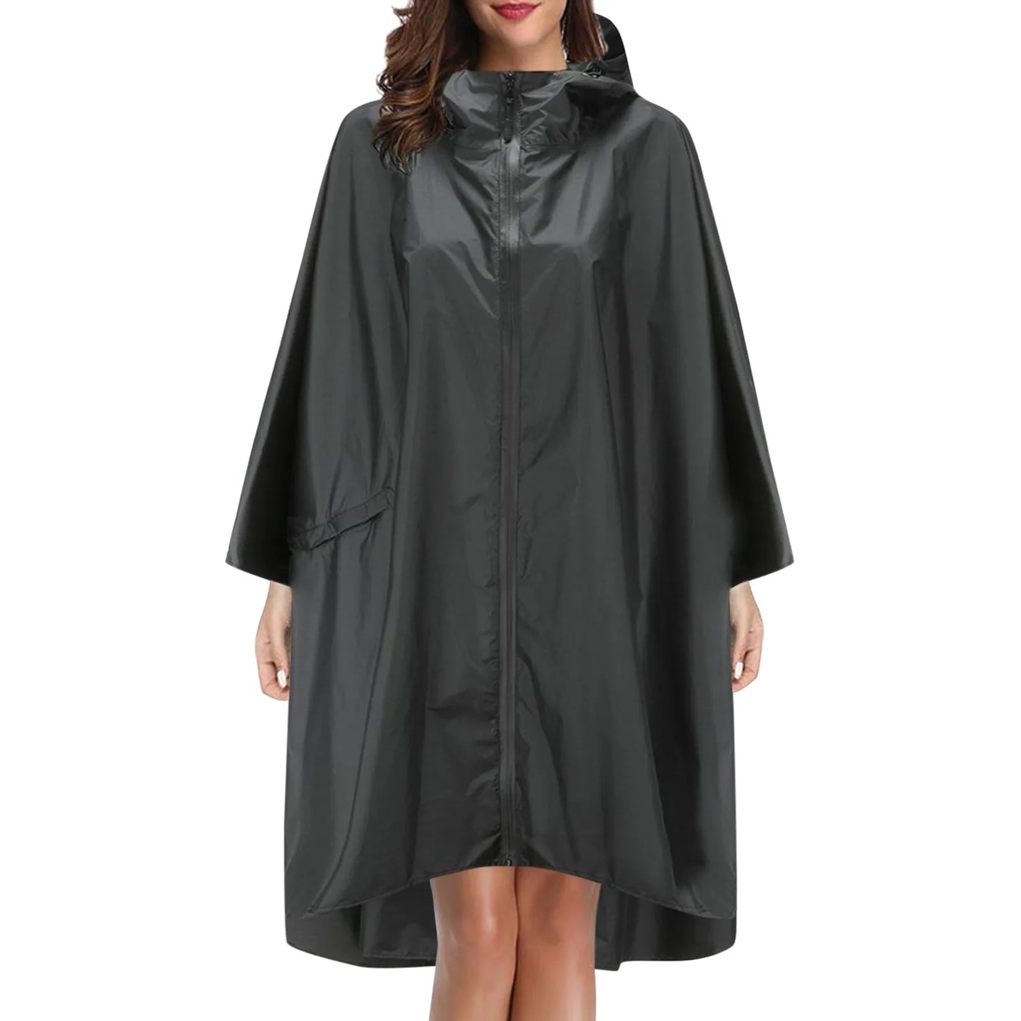 Jovienne Stylish Adult Rain Jacket | Lightweight & Waterproof