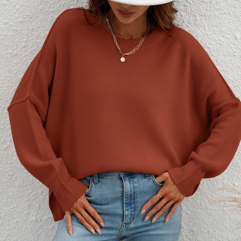 Oriana Jumper | Women's Autumn Round Neck Knitted Jumper
