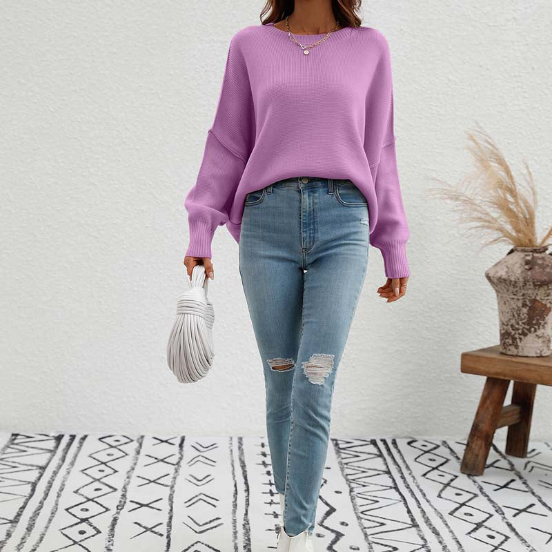 Oriana Jumper | Women's Autumn Round Neck Knitted Jumper