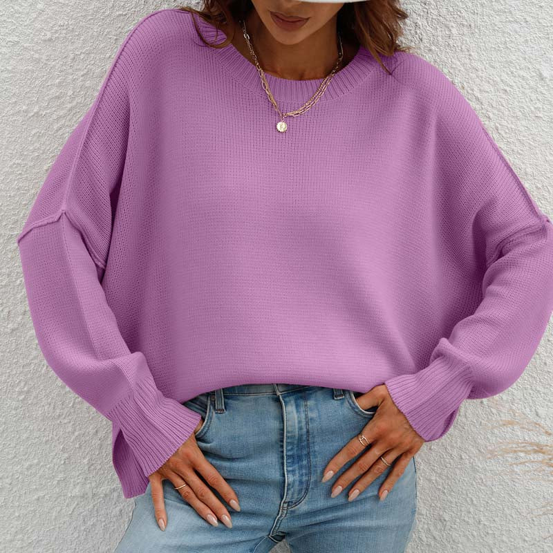 Oriana Jumper | Women's Autumn Round Neck Knitted Jumper