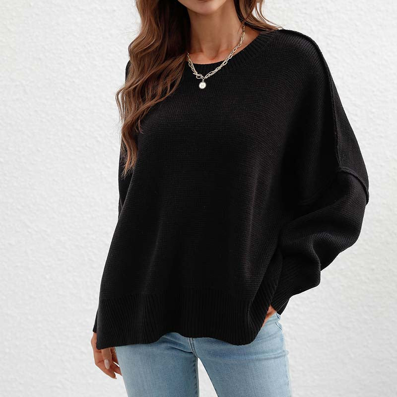 Oriana Jumper | Women's Autumn Round Neck Knitted Jumper