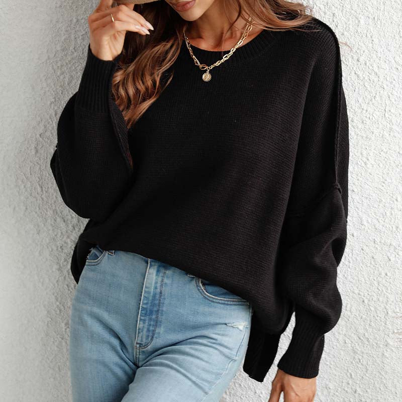 Oriana Jumper | Women's Autumn Round Neck Knitted Jumper