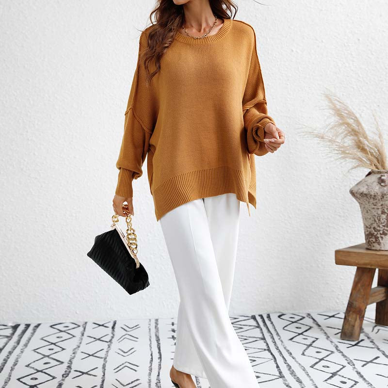Oriana Jumper | Women's Autumn Round Neck Knitted Jumper