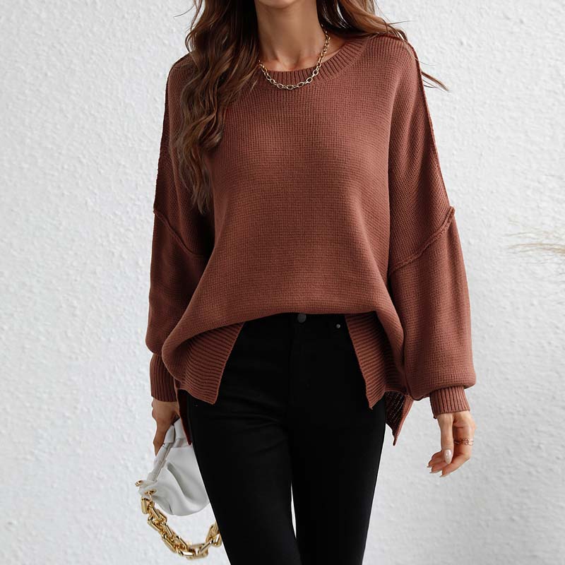 Oriana Jumper | Women's Autumn Round Neck Knitted Jumper