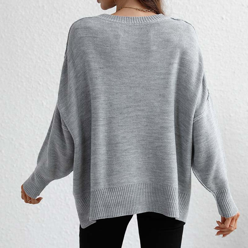 Oriana Jumper | Women's Autumn Round Neck Knitted Jumper