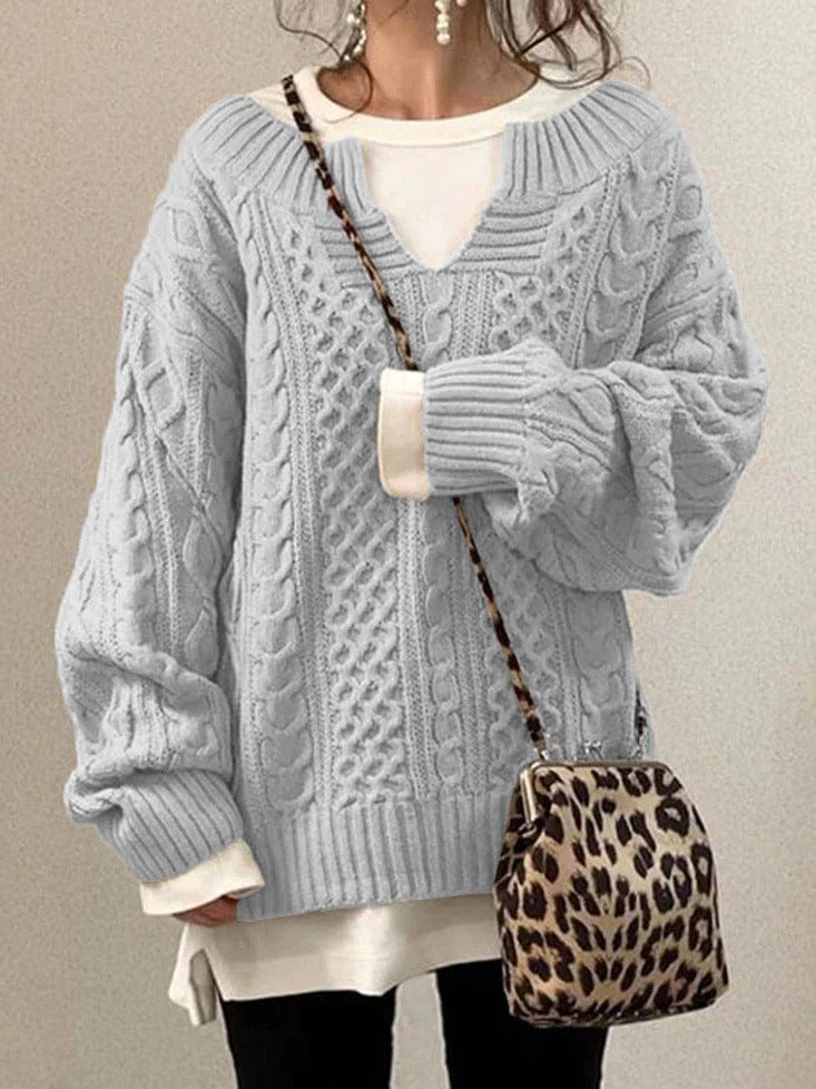 Jovanna Women's Casual Knit Sweater | Relaxed Fit Pullover