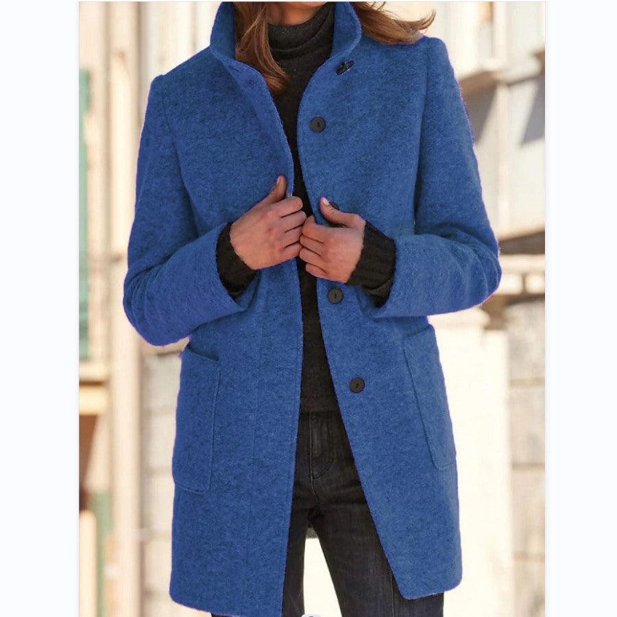 Isel Coat | Women's Stylish Elegant Button-Down Coat