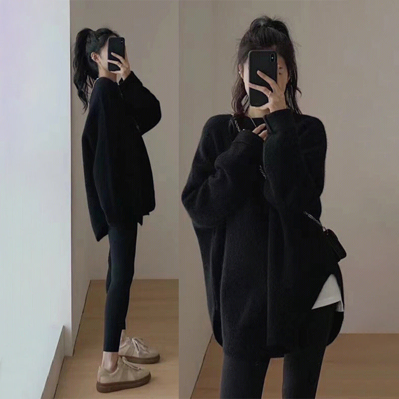 Nirvana Jumper | Women's Autumn Mid-Length Oversized Jumper