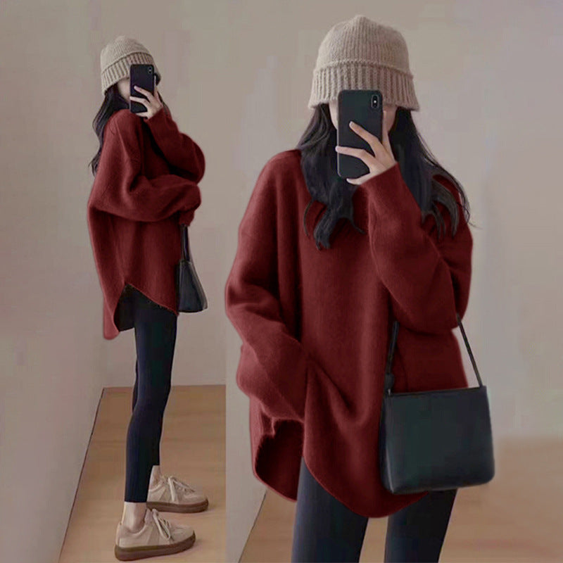 Irma Sweater | Women's Oversized Mid-Length Knit Sweater