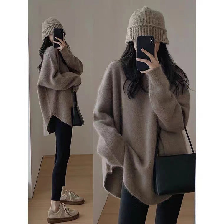 Irma Sweater | Women's Oversized Mid-Length Knit Sweater