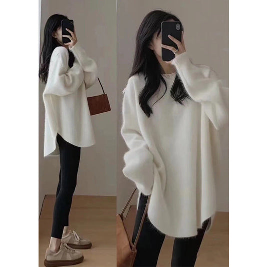 Nirvana Jumper | Women's Autumn Mid-Length Oversized Jumper