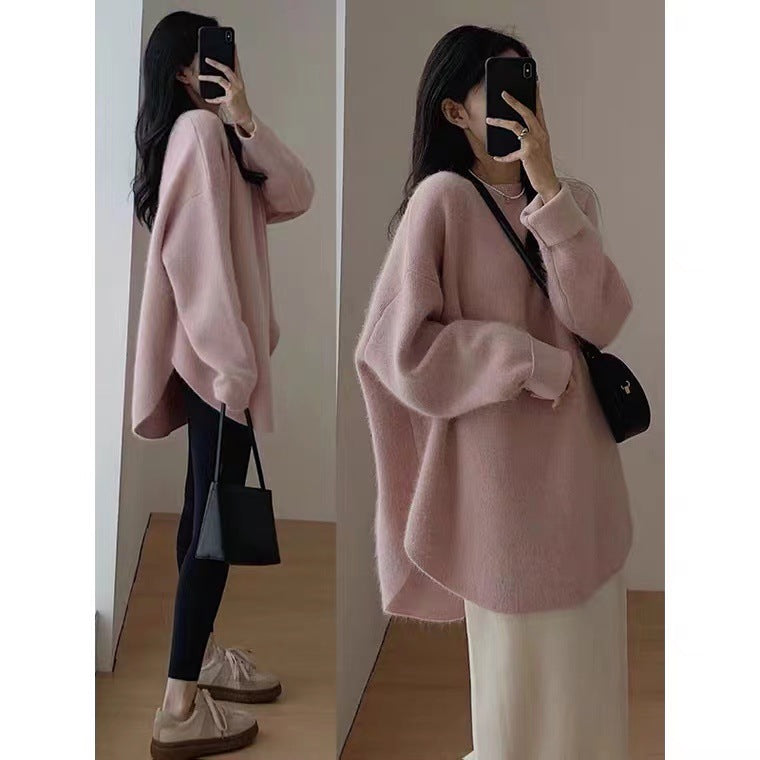 Nirvana Jumper | Women's Autumn Mid-Length Oversized Jumper