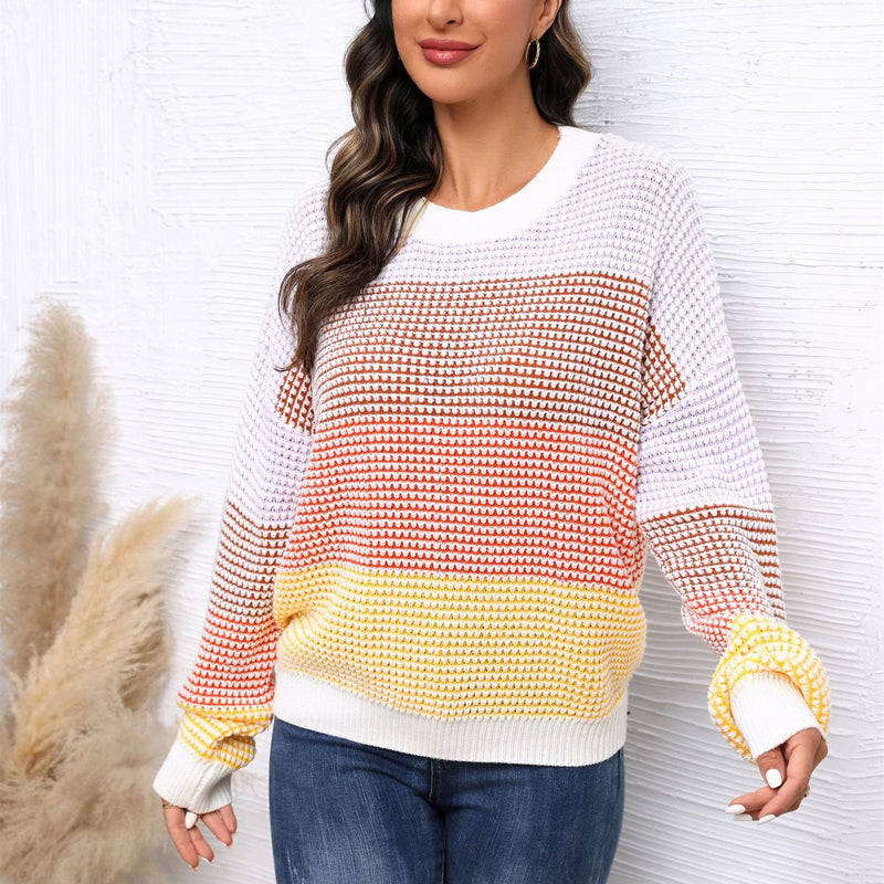 Odile Jumper | Women's Spring Colour Block Knit Jumper