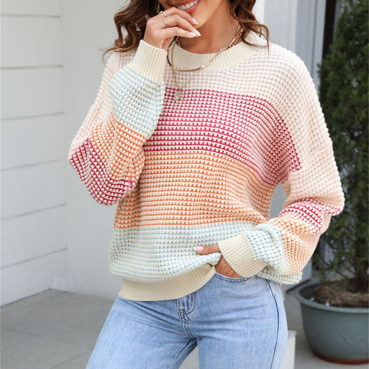 Odile Jumper | Women's Spring Colour Block Knit Jumper