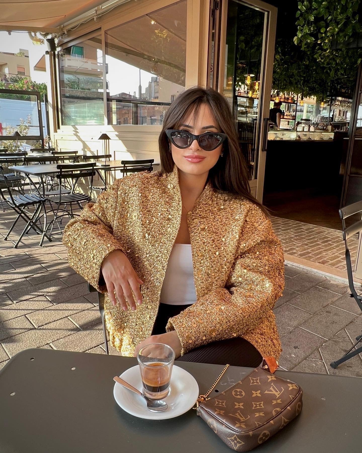 Shanaya Blazer | Autumn Sequin Statement Blazer