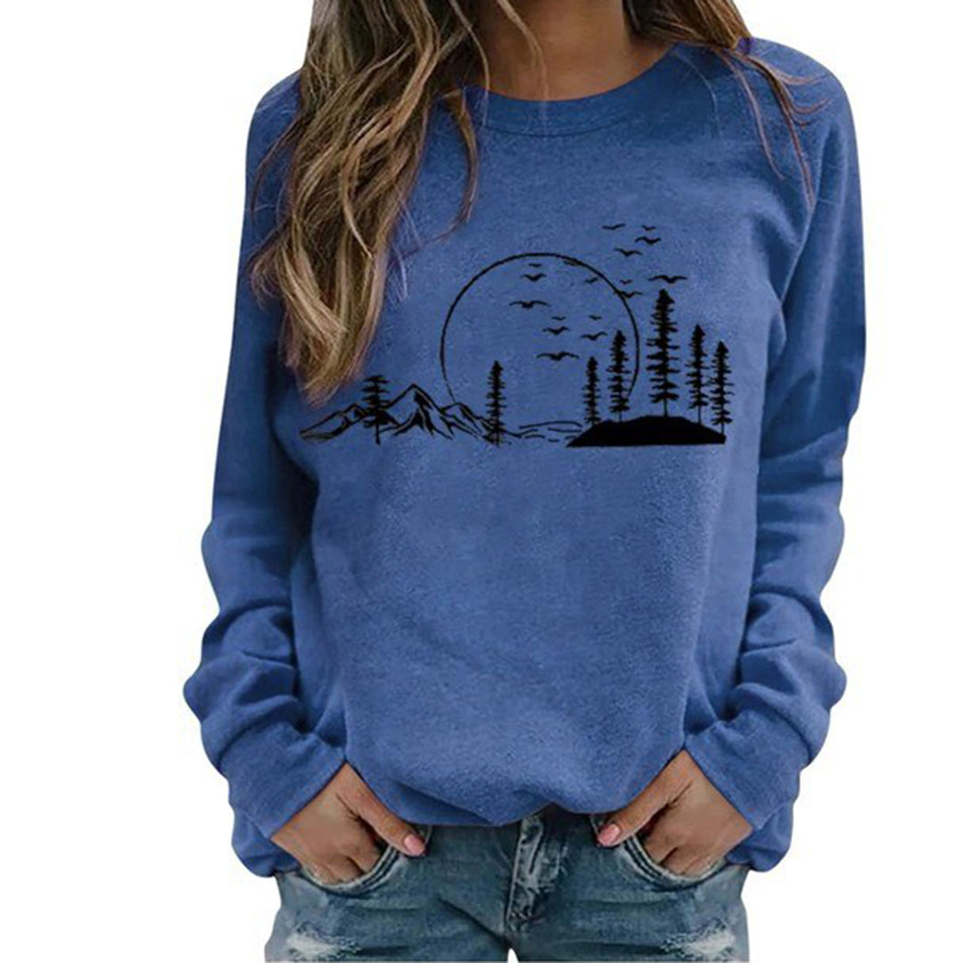 Joanna Sweatshirt | Cozy Nature-Inspired Graphic Sweatshirt