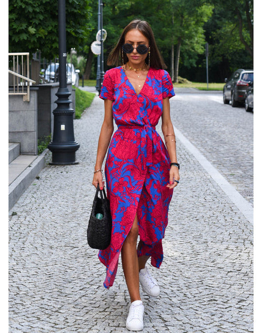 Wysdom Dress | Sleeveless Pleated Midi Dress for Women