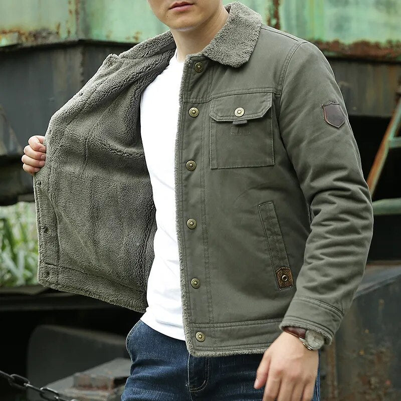 Hunter Jacket | ThermoFleece-Lined Denim Jacket