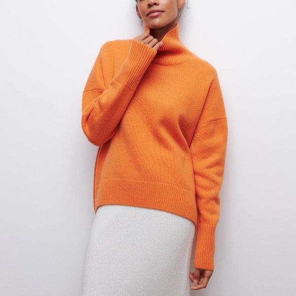 Halcyon Sweater | Cozy Turtleneck Knit Jumper