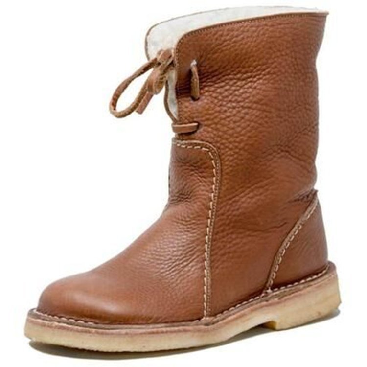 Ivelisse   Boots | Women's Wool-Lined Waterproof Leather Boots