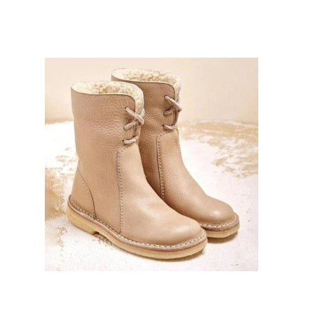 Ivelisse   Boots | Women's Wool-Lined Waterproof Leather Boots