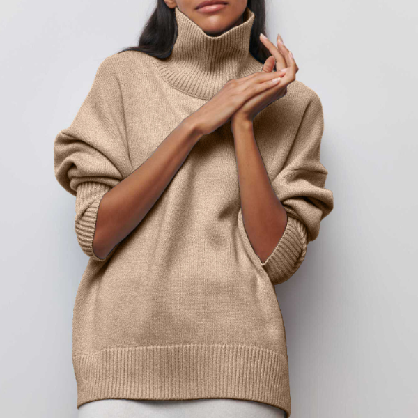 Halcyon Sweater | Cozy Turtleneck Knit Jumper