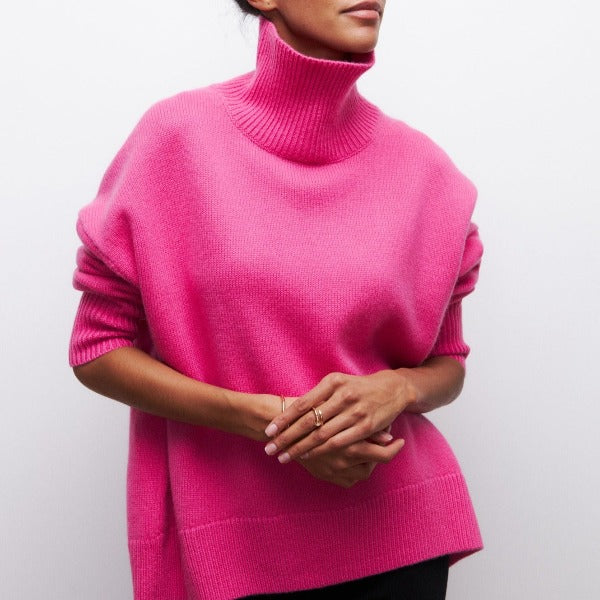 Halcyon Sweater | Cozy Turtleneck Knit Jumper