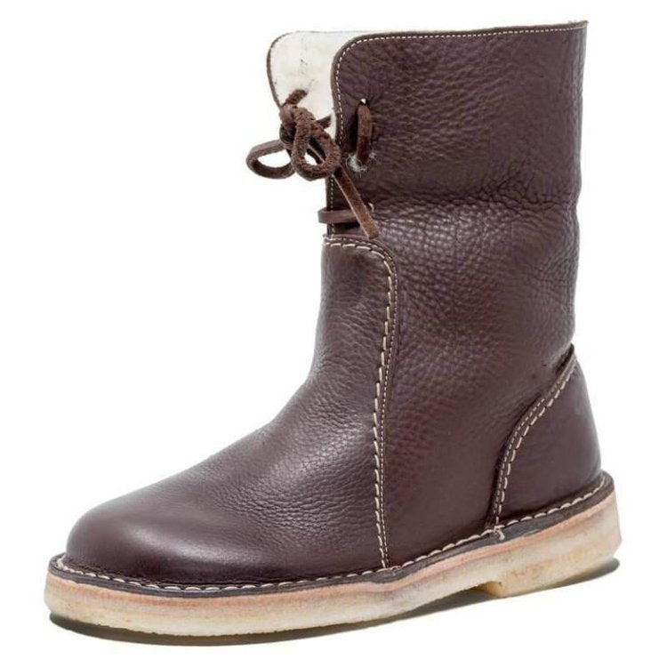 Ivelisse   Boots | Women's Wool-Lined Waterproof Leather Boots