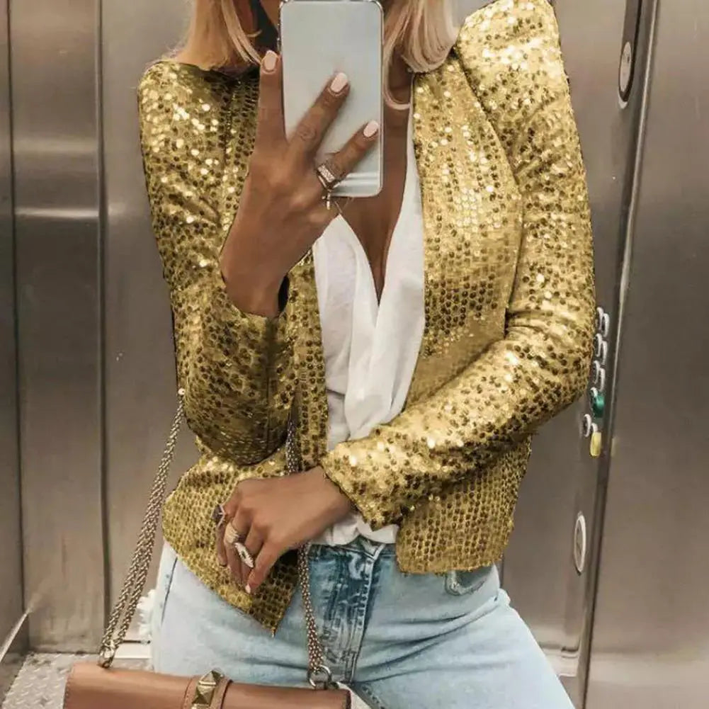 Rochelle Blazer | Women’s Autumn Evening Sequin Blazer