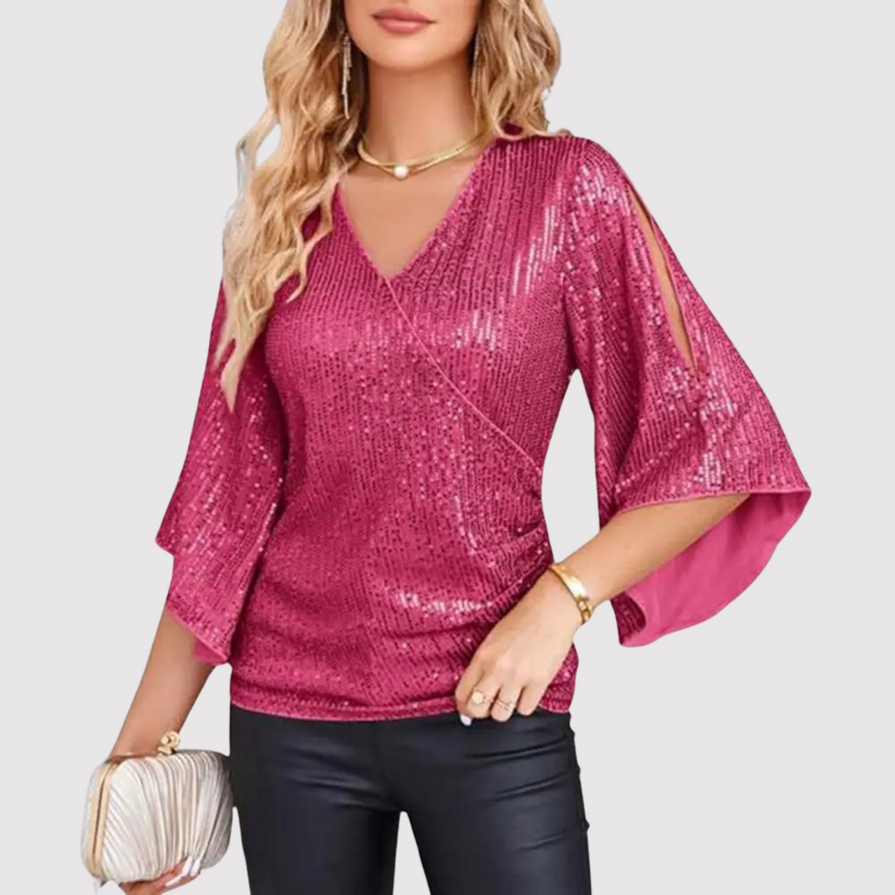 Whitney Top | Stylish Sequin Top for Women