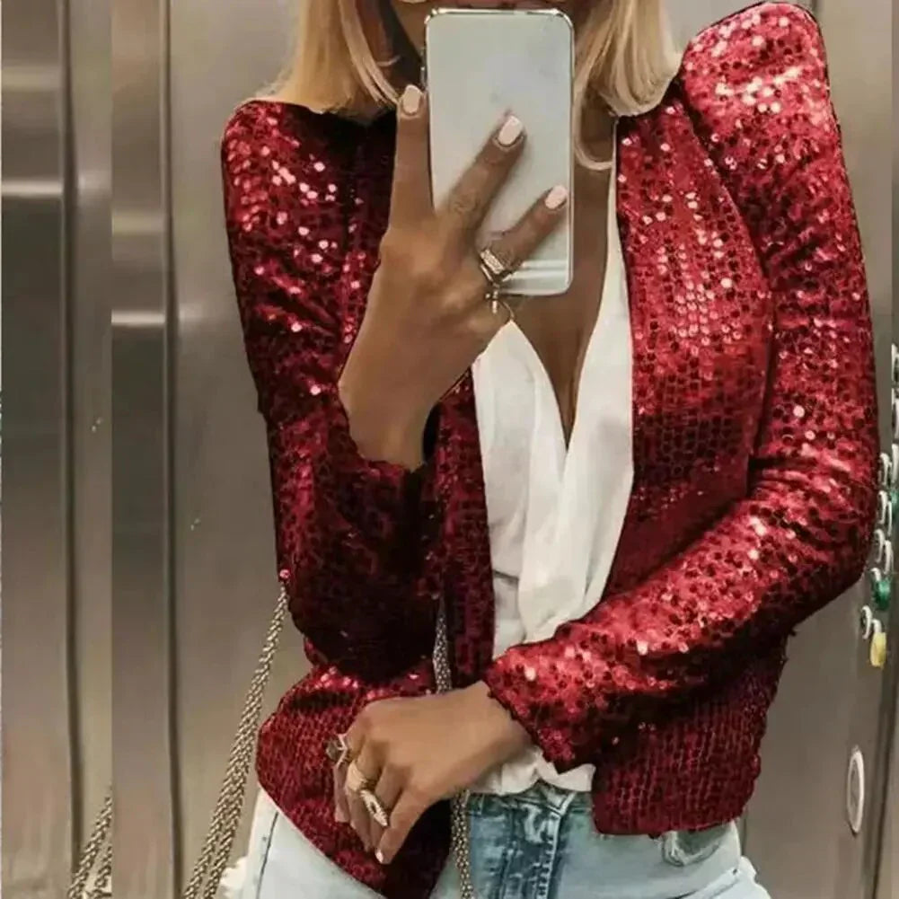 Rochelle Blazer | Women’s Autumn Evening Sequin Blazer