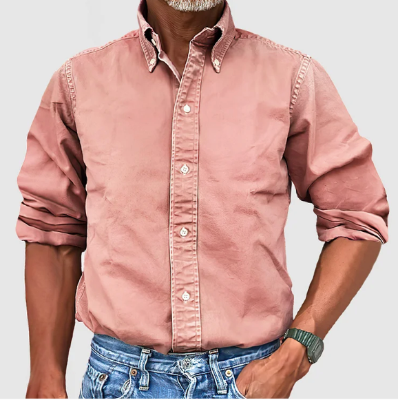 Fergus Men's Shirt | Long Sleeve Classic Fit Shirt