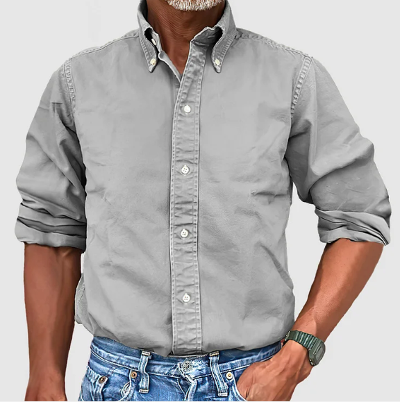 Fergus Men's Shirt | Long Sleeve Classic Fit Shirt