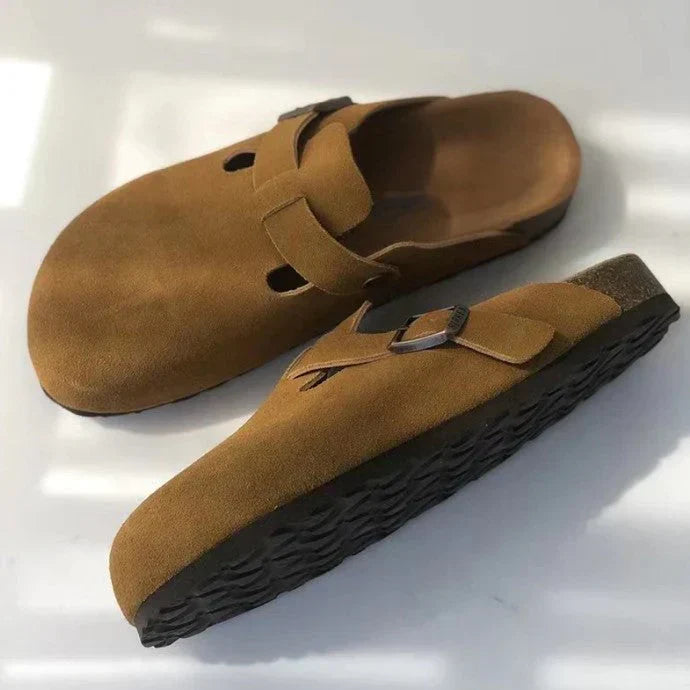 Velton Suede Loafers | Classic Buckle Slip-Ons for Men & Women