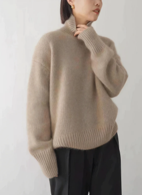 Natasha Sweater | Cashmere Turtleneck Sweater