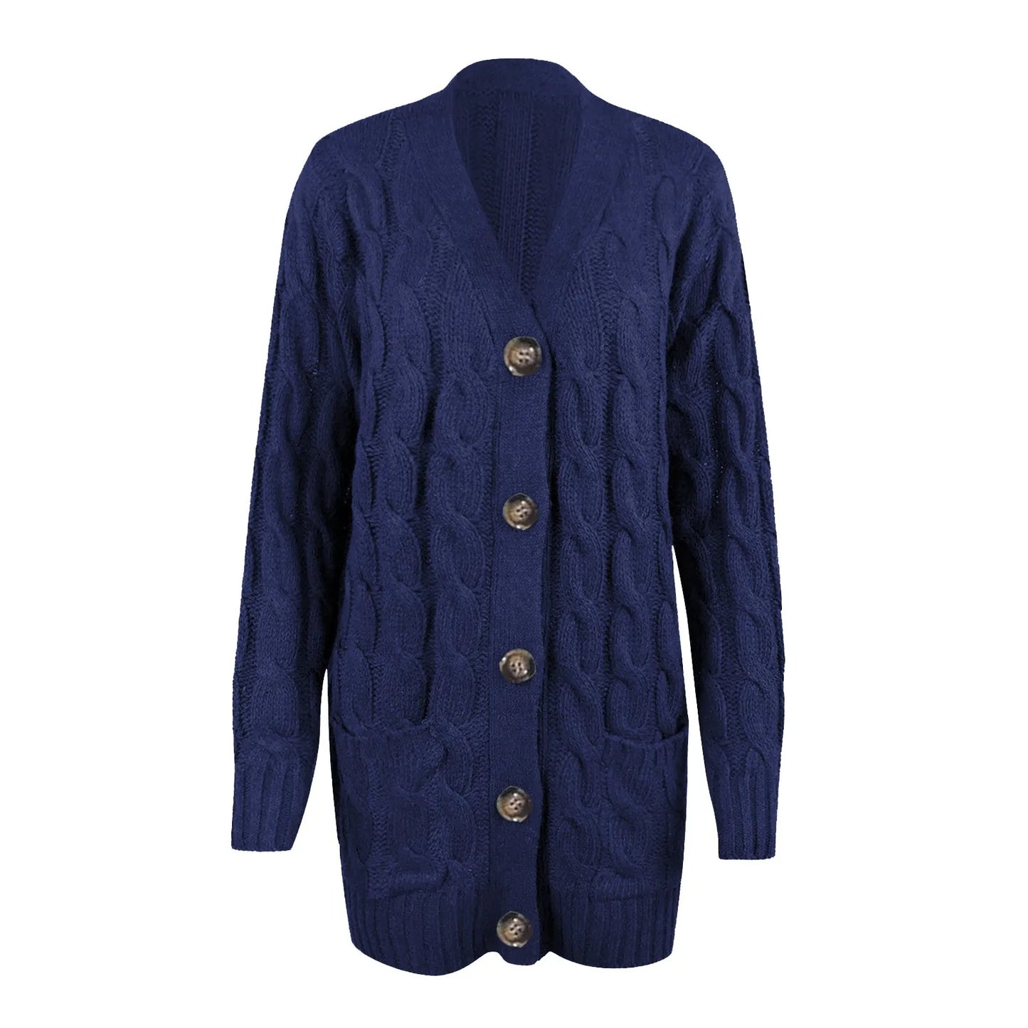 Sally Cardigan | Women’s Autumn Long Knitted Vest