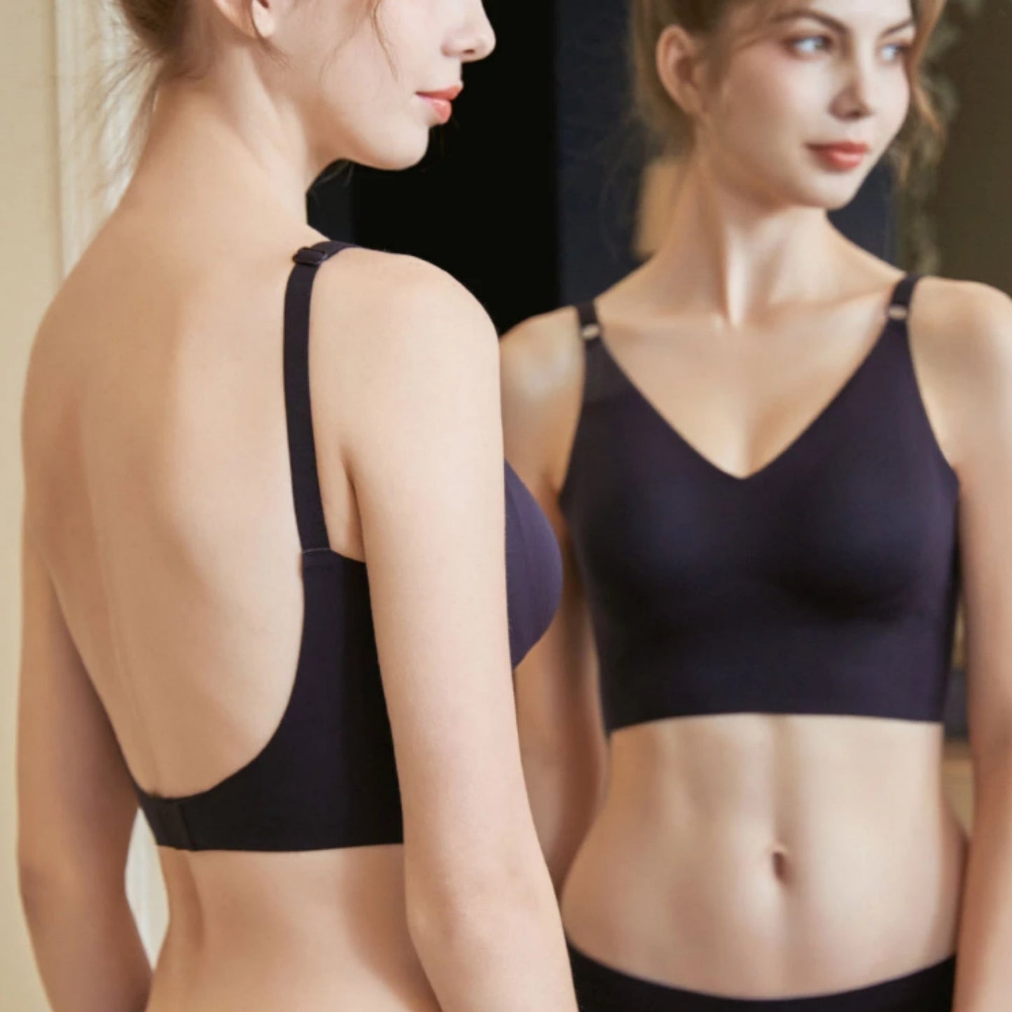 Heather Bralette | Seamless Backless Wireless Bra